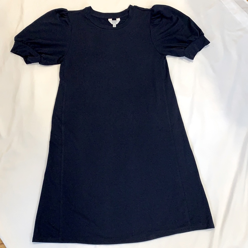 Women’s Elbow Puffed Sleeve Dress
